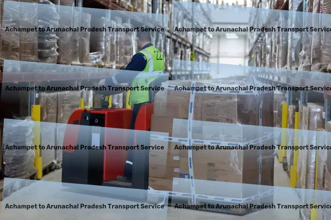 Achampet to Arunachal Pradesh Transport Advanced parcel delivery