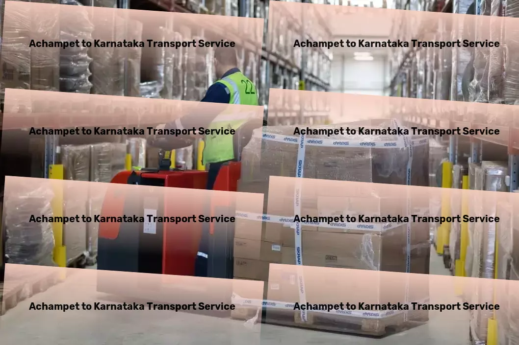 Achampet to Karnataka Transport Nationwide goods shipping