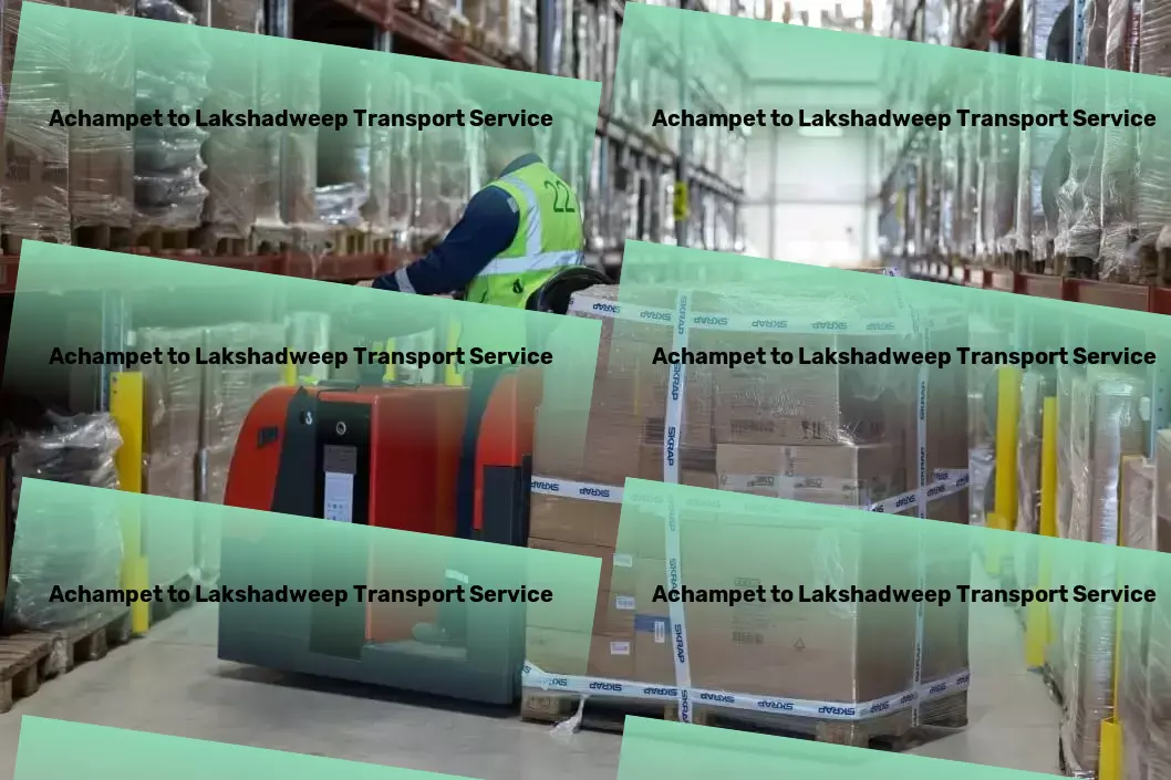 Achampet to Lakshadweep Transport Local delivery services