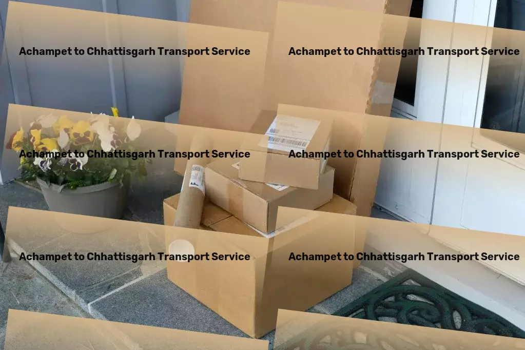 Achampet to Chhattisgarh Transport International cargo shipping