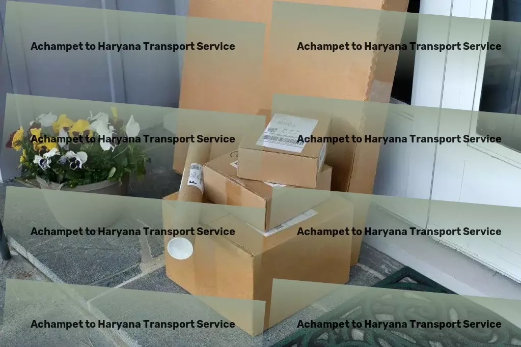 Achampet to Haryana Transport Full-load freight solutions