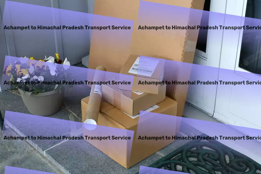 Achampet to Himachal Pradesh Transport Navigate the future of transportation in India effortlessly! - Heavy load logistics services