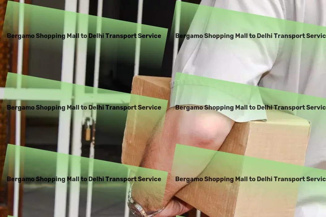 Bergamo Shopping Mall to Delhi Transport Courier delivery operations