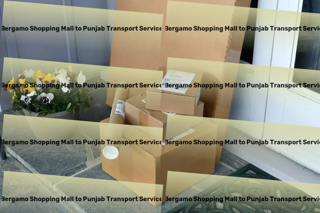 Bergamo Shopping Mall to Punjab Transport Heavy load trucking