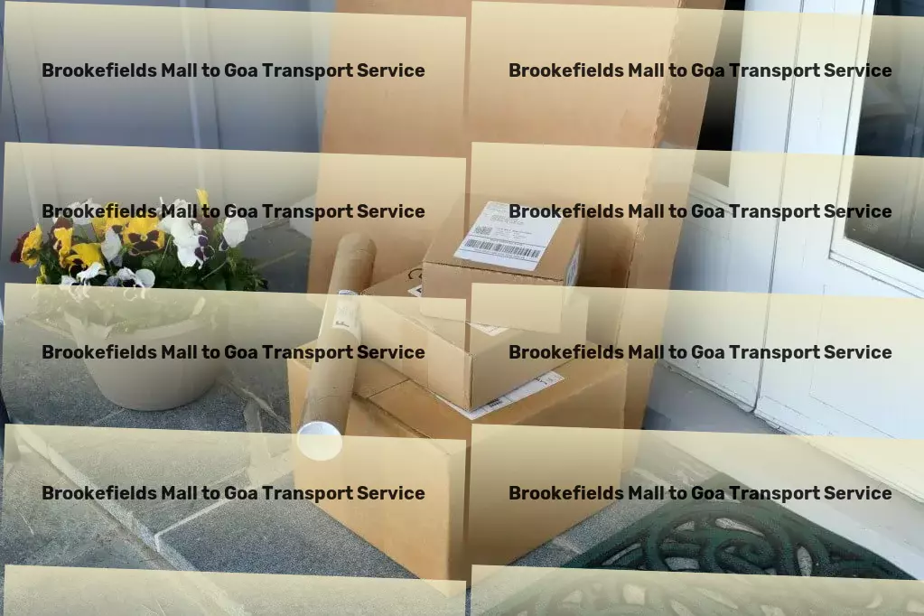 Brookefields Mall to Goa Transport Integrated cargo services