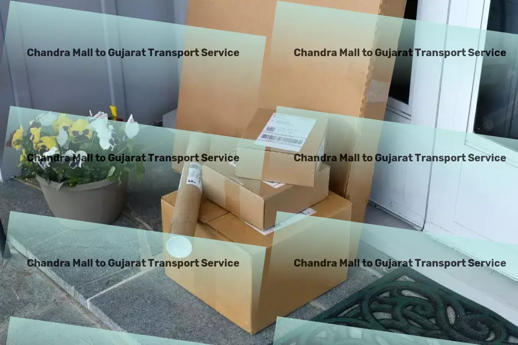 Chandra Mall to Gujarat Transport Rapid package transport