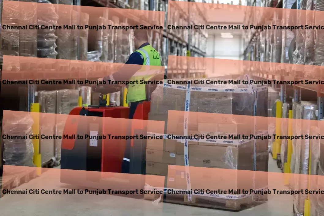 Chennai Citi Centre Mall to Punjab Transport Shipping services