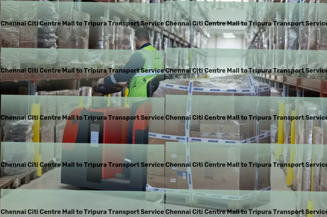 Chennai Citi Centre Mall to Tripura Transport Custom clearance services