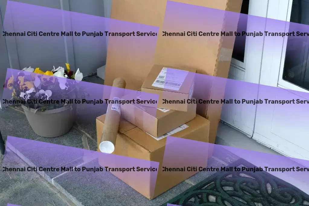 Chennai Citi Centre Mall to Punjab Transport Customized logistics services