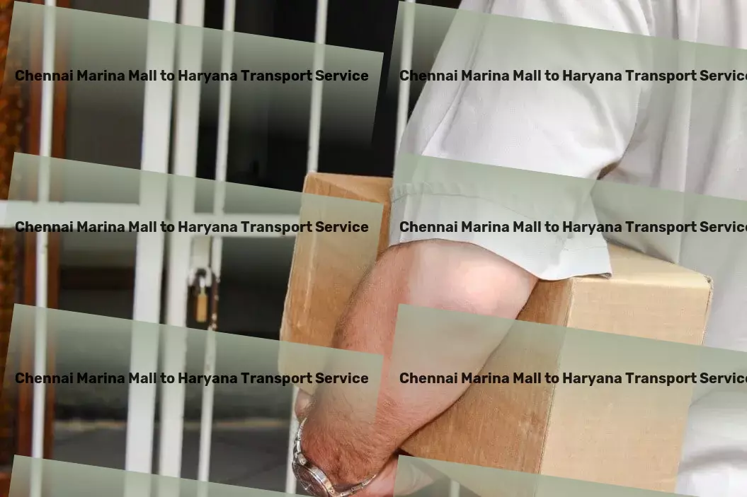 Chennai Marina Mall to Haryana Transport Road cargo services