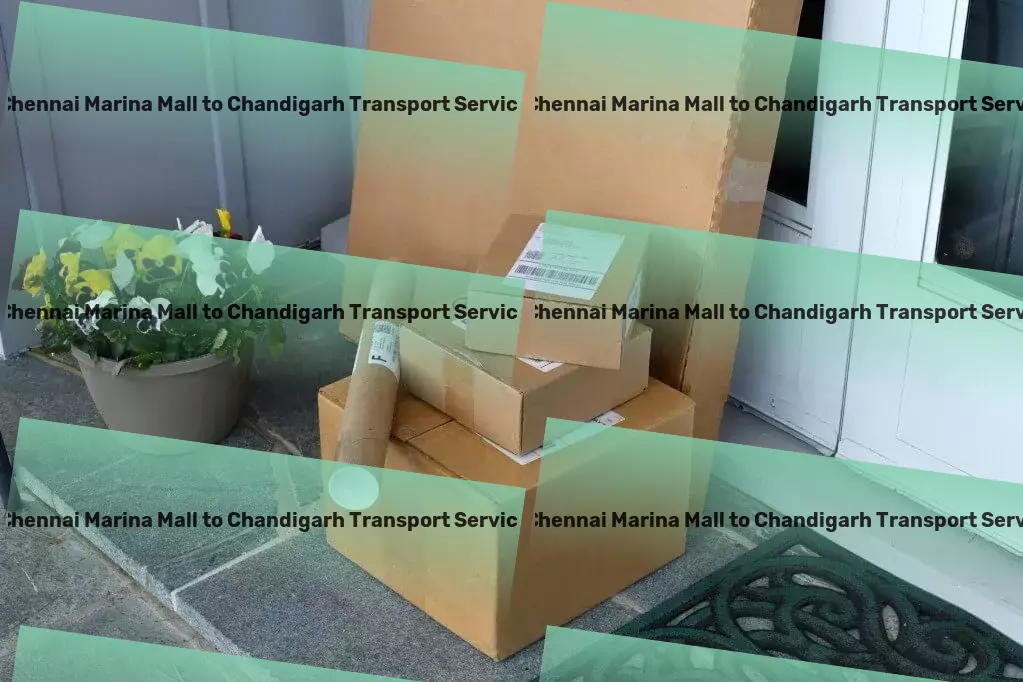 Chennai Marina Mall to Chandigarh Transport Streamlined transport strategies for India's evolving needs! - Commercial goods forwarding