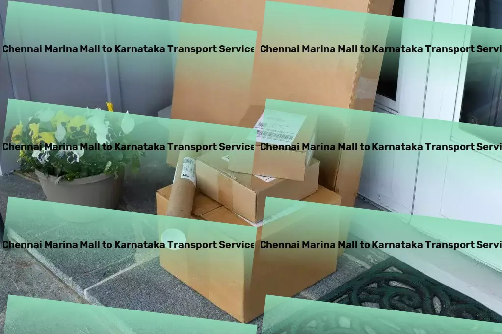 Chennai Marina Mall to Karnataka Transport Two-wheeler transport services