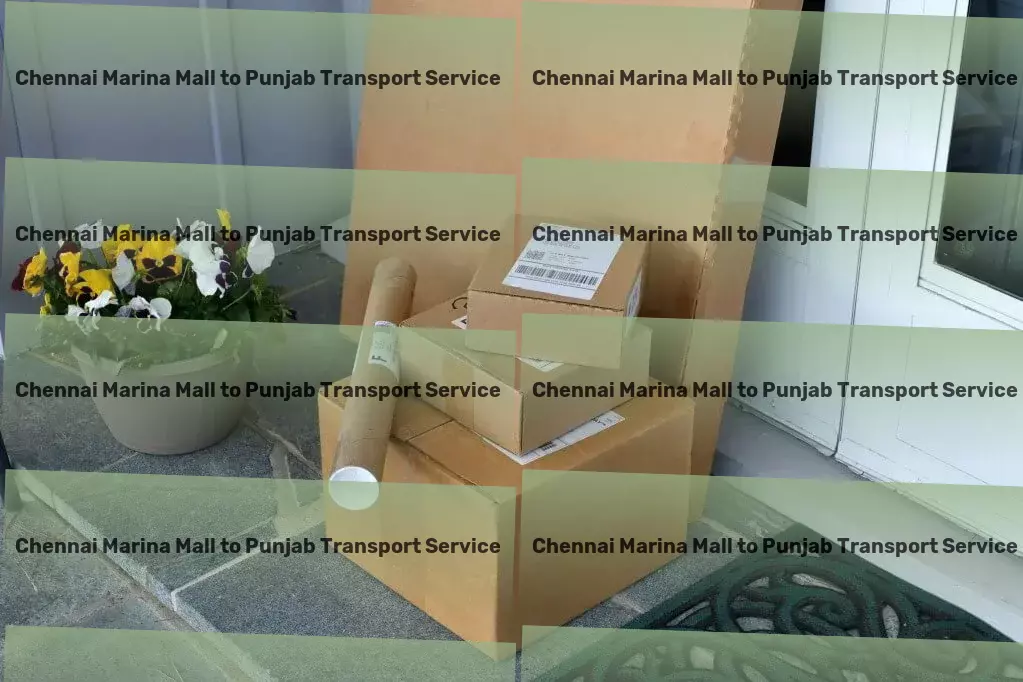 Chennai Marina Mall to Punjab Transport Nationwide bike transport