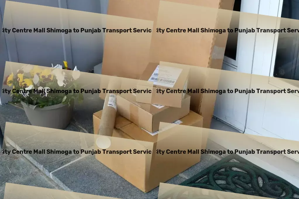 City Centre Mall Shimoga to Punjab Transport Direct freight logistics