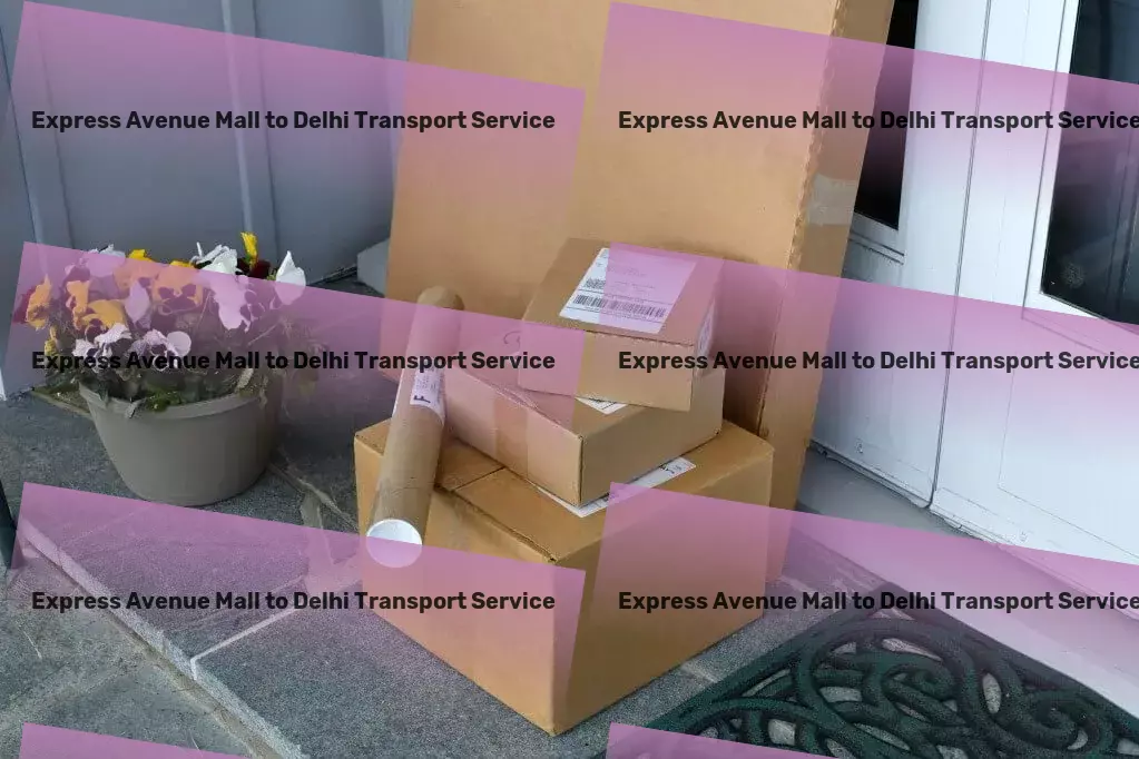 Express Avenue Mall to Delhi Transport Trailblazing through complexities for smooth transport in India. - Road-based logistics services