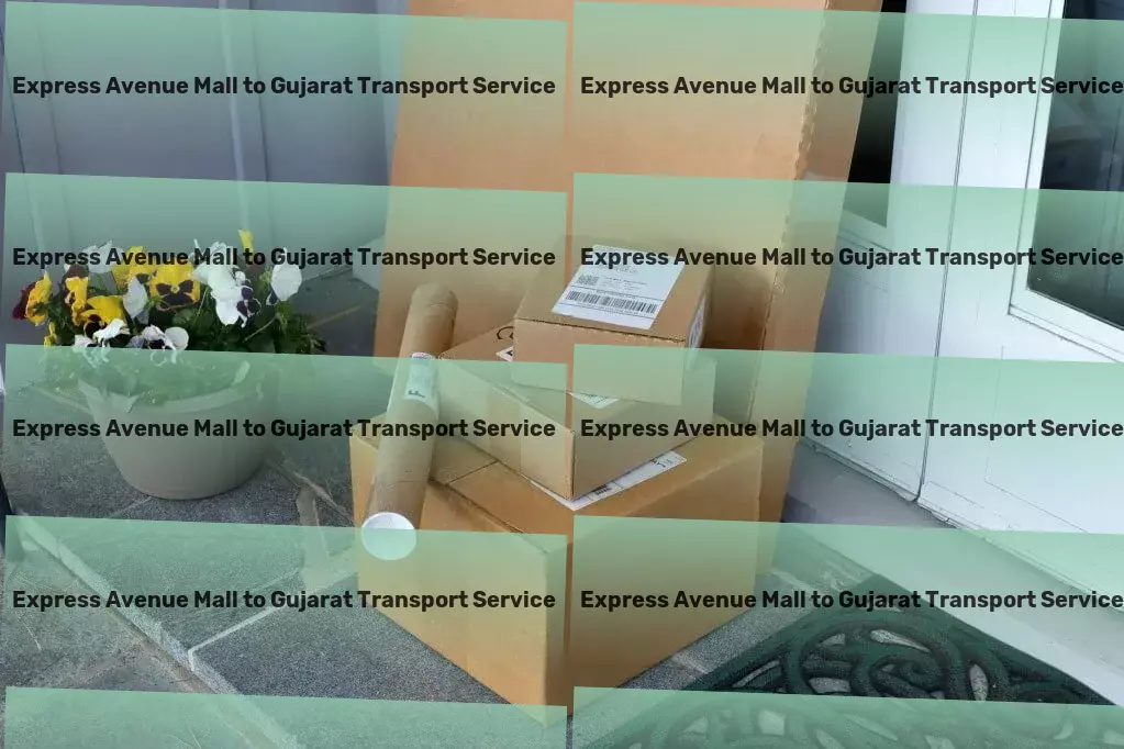 Express Avenue Mall to Gujarat Transport Advanced freight dispatch