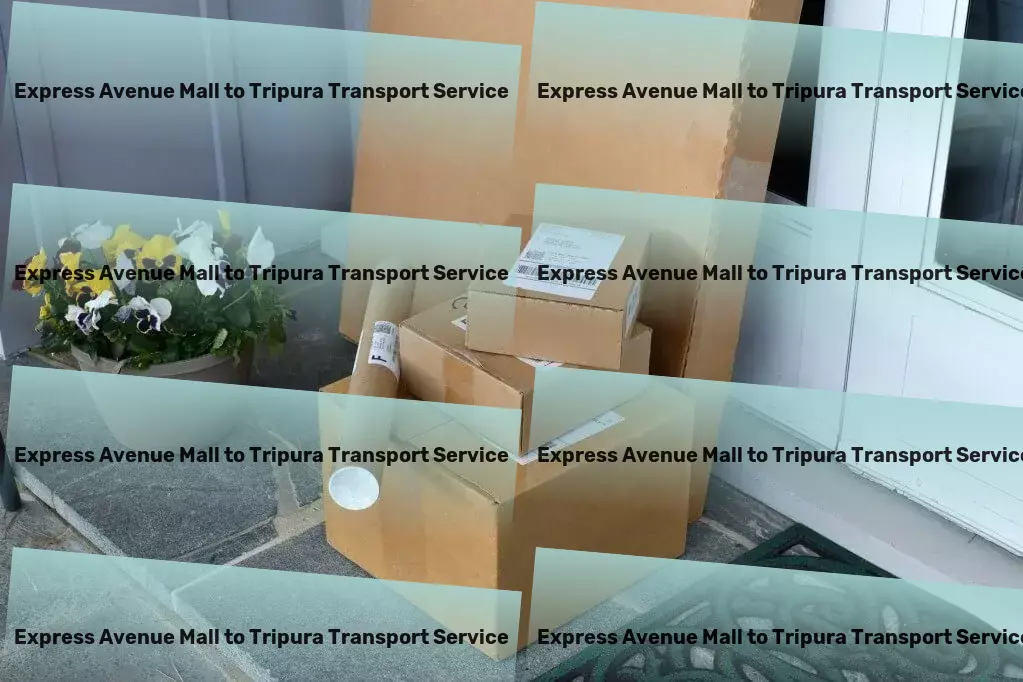 Express Avenue Mall to Tripura Transport Direct goods shipment