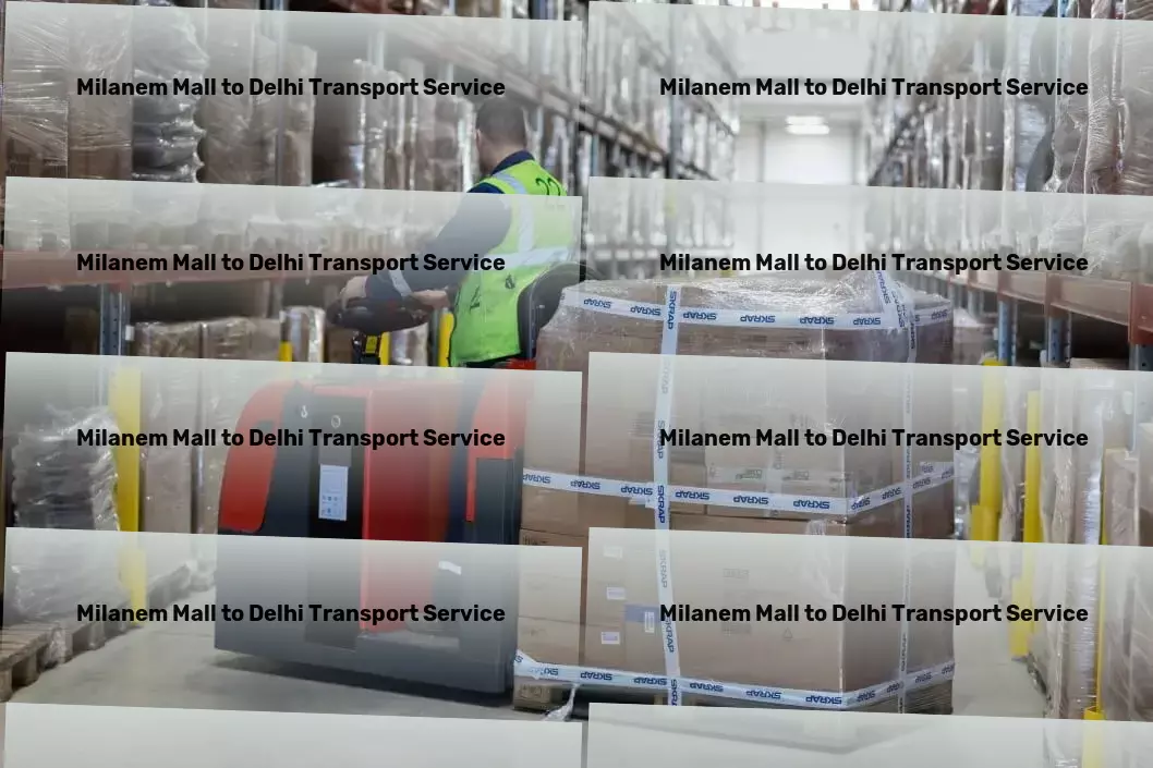 Milanem Mall to Delhi Transport Reshape your supply chain efficiencies across India! - High-capacity goods shipment