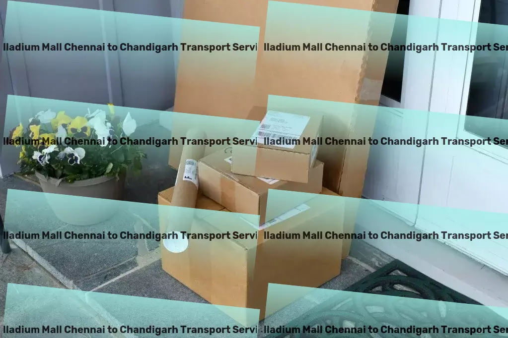 Palladium Mall Chennai to Chandigarh Transport Local cargo services