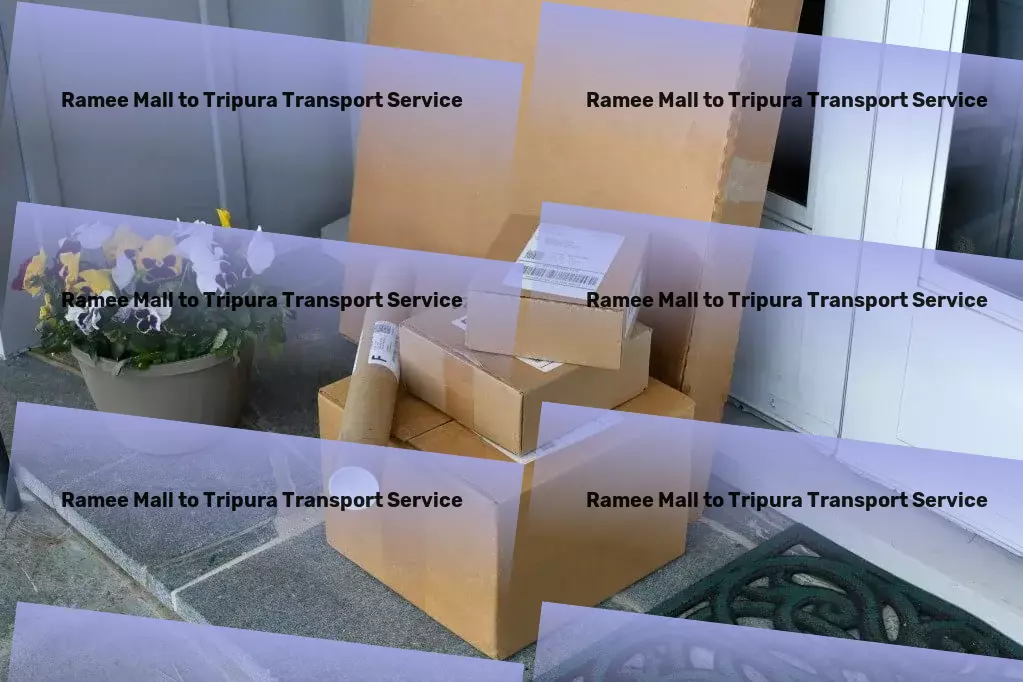 Ramee Mall to Tripura Transport Reliable and fast goods transportation throughout India! - Bike shipping solutions