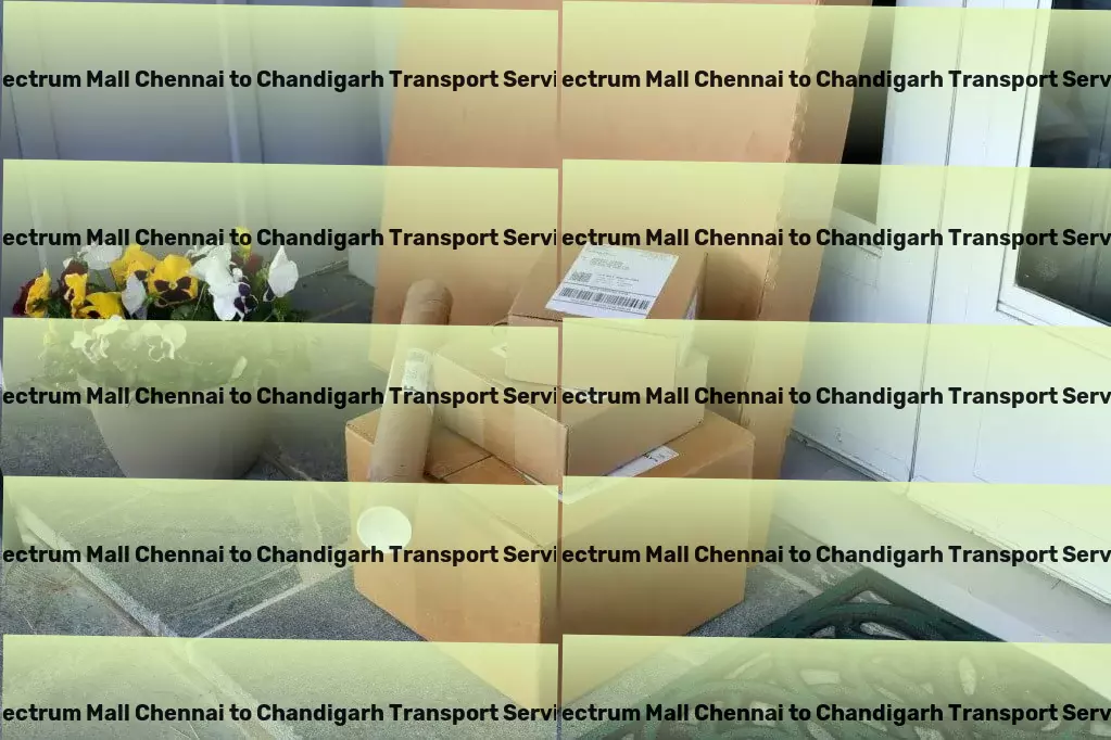 Spectrum Mall Chennai to Chandigarh Transport Specialized goods shipment