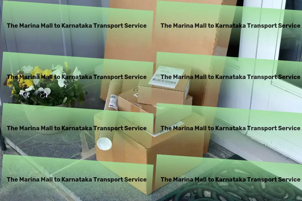 The Marina Mall to Karnataka Transport Cargo transport services