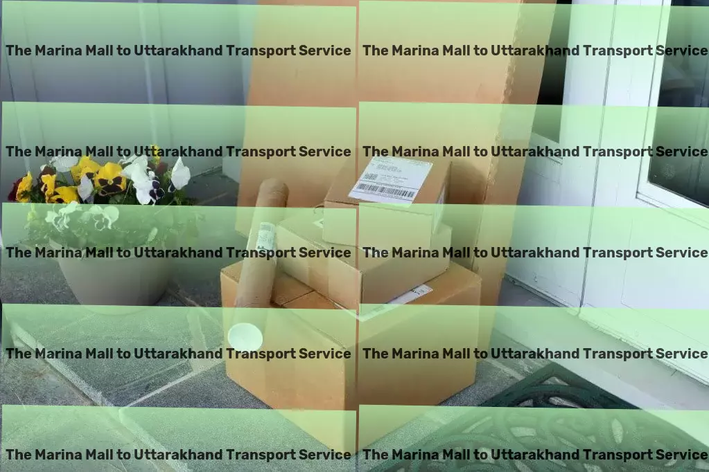 The Marina Mall to Uttarakhand Transport Courier and parcel services