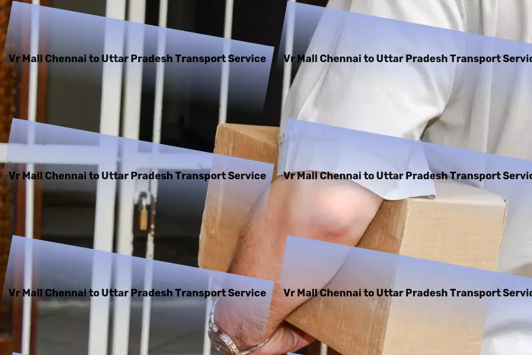 Vr Mall Chennai to Uttar Pradesh Transport Multi-city freight services