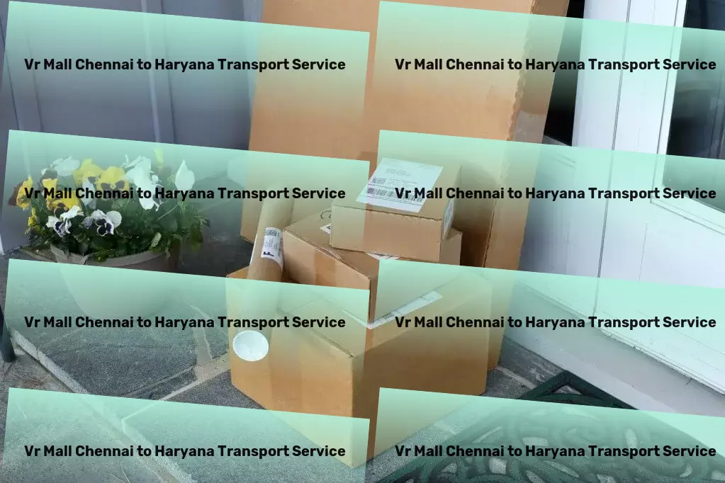 Vr Mall Chennai to Haryana Transport A leap forward in optimized transportation for India! - Express cargo solutions