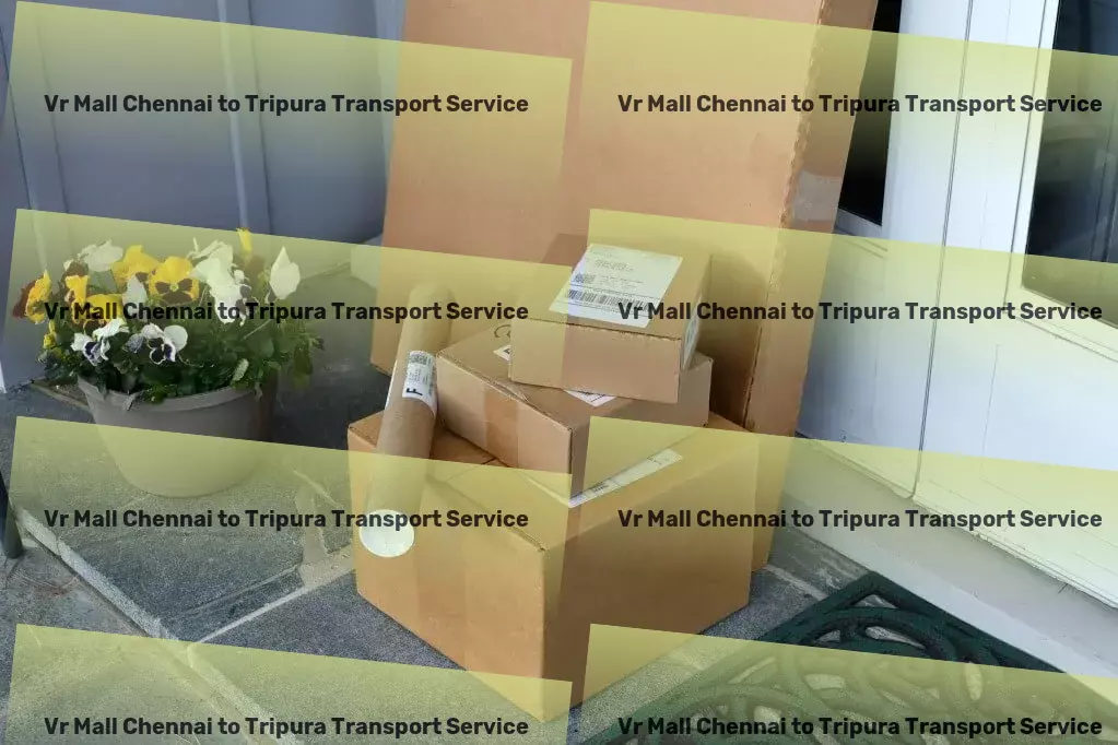 Vr Mall Chennai to Tripura Transport Door-to-door delivery services